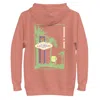 Anchor & Crew Pink Dusty Rose Las Vegas Landmark Cotton Blend Hoodie - Women In Pink