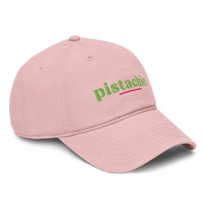 Anchor & Crew Pink Rose Pistachio Slogan Cotton Embroidered Cap - Men