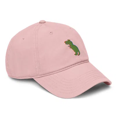 Anchor & Crew Pink Rose T-rex Snap Dancin' In The Wild Cotton Embroidered Cap - Men