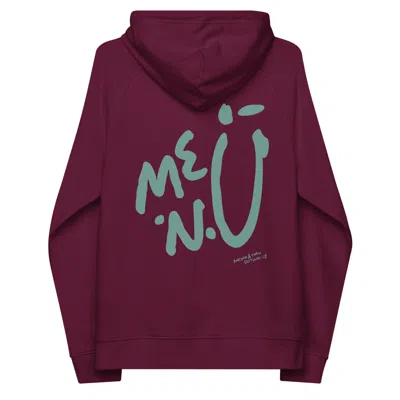Anchor & Crew Red Burgundy Twelve Me.n.u Editions Organic Cotton Hoodie - Women
