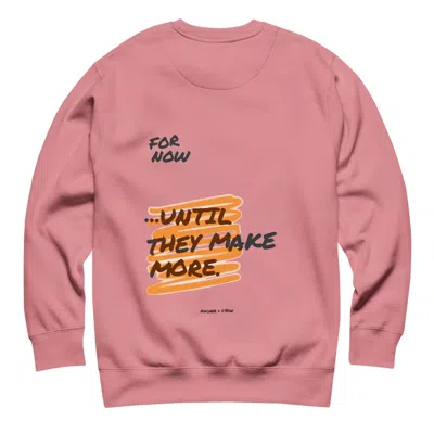 Anchor & Crew Rose Pink Limited Edition Annotations Organic Cotton Sweatshirt - Women