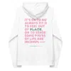 Anchor & Crew White Five It's Ok Editions Organic Cotton Hoodie - Women In White