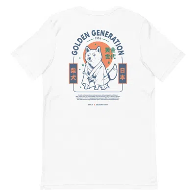 Anchor & Crew White Five Shiba Inu Japan Era Organic Cotton T-shirt - Women