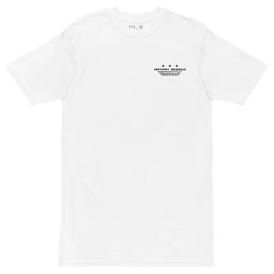 Anchor & Crew White Gustatory Originals Good Taste... Heavy Cotton Embroidered T-shirt - Men
