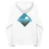 Anchor & Crew White Just Roam. Seeker Organic Cotton Raglan Hoodie - Women In White