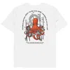Anchor & Crew White Octopus Another Good Day Organic Cotton T-shirt - Men In White