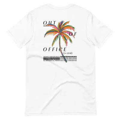 Anchor & Crew White Out Of Office Passenger Organic Cotton T-shirt - Women