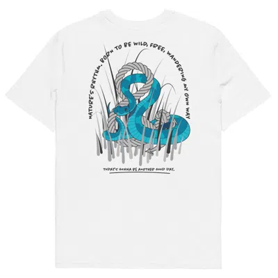 Anchor & Crew White Snake Another Good Day Organic Cotton T-shirt - Women