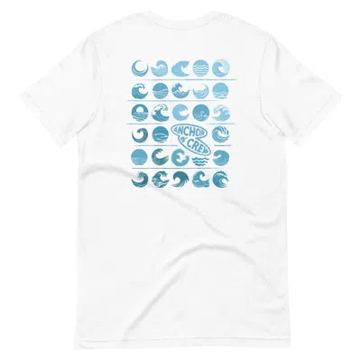 Anchor & Crew White Surf N Waves Passenger Organic Cotton T-shirt - Women