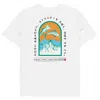 Anchor & Crew White Think Ocean Five Japan Gurafiku Organic Cotton T-shirt - Women In White
