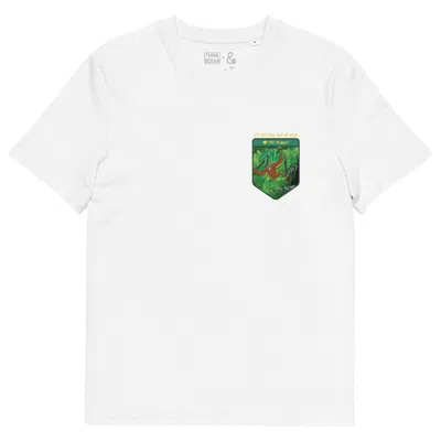 Anchor & Crew White Think Ocean Orangutan Love The Planet Organic Cotton T-shirt - Women