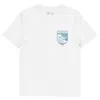 Anchor & Crew White Think Ocean Polar Bear Love The Planet Organic Cotton T-shirt - Men In White