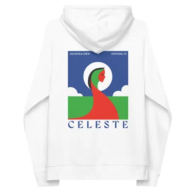 Anchor & Crew White Three Celeste Editions Organic Cotton Hoodie - Women