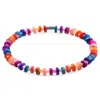Anchor & Crew Women's Multicoloured Alice Silver & Freshwater Shell Skinny Bracelet In Gray