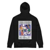 Anchor & Crew Black Take A Chance Have A Dance Disco! Organic Cotton Embroidered Heavyweight Hoodie - Women