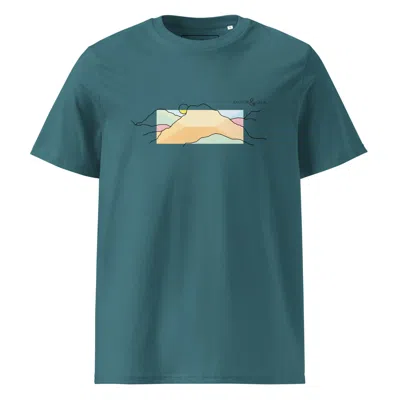 Anchor & Crew Blue Stargazer Mountain Views Explorer Organic Cotton T-shirt - Women