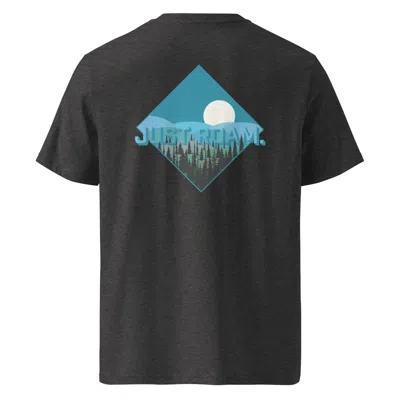 Anchor & Crew Dark Heather Grey Just Roam. Seeker Organic Cotton T-shirt - Women