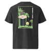 Anchor & Crew Dark Heeather Grey Las Vegas Landmark Organic Cotton T-shirt - Women In Grey