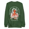 Anchor & Crew Forest Green Octopus Another Good Day Cotton Blend Sweatshirt - Women In Green