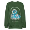 Anchor & Crew Forest Green Snake Another Good Day Cotton Blend Sweatshirt - Men In Green