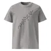 Anchor & Crew Heather Grey Ants Where's William Going? Organic Cotton T-shirt - Women In Grey
