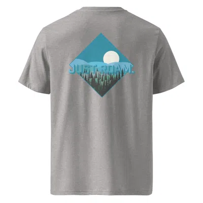 Anchor & Crew Heather Grey Just Roam. Seeker Organic Cotton T-shirt - Women