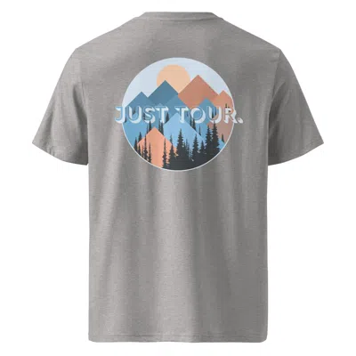 Anchor & Crew Heather Grey Just Tour. Seeker Organic Cotton T-shirt - Women