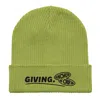 Anchor & Crew Leaf Green Giving Gen. Organic Cotton Embroidered Beanie - Women In Green