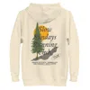 Anchor & Crew Neutrals Bone Mountain Pine Slow Sundays Running Club Cotton Blend Hoodie - Men In White