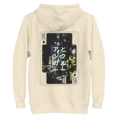 Anchor & Crew Neutrals Bone Two Japan Gurafiku Cotton Blend Hoodie - Women In White