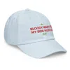 Anchor & Crew Pastel Blue Bloody Mary Is My Side Hustle Club Chino Embroidered Cap - Men In Blue