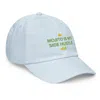Anchor & Crew Pastel Blue Mojito Is My Side Hustle Club Chino Embroidered Cap - Men In Blue