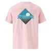 Anchor & Crew Pink / Purple Cotton Pink Just Roam. Seeker Organic Cotton T-shirt - Women In Pink/purple