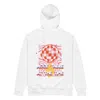 Anchor & Crew White Acceptable At The Time Disco! Organic Cotton Embroidered Heavyweight Hoodie - Women