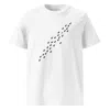 Anchor & Crew White Ants Where's William Going? Organic Cotton T-shirt - Women In White