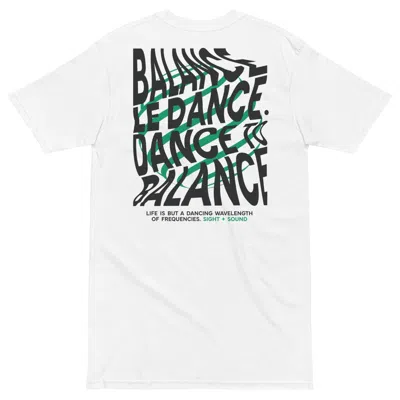 Anchor & Crew White Balance Le Dance Disco! Cotton Embroidered Oversized T-shirt - Men