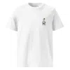 Anchor & Crew White Dapper Duck Actual Life Organic Cotton Embroidered T-shirt - Women In White