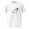 Anchor & Crew White Fish Where's William Going Organic Cotton? T-shirt - Women In White