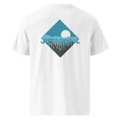 Anchor & Crew White Just Roam. Seeker Organic Cotton T-shirt - Women
