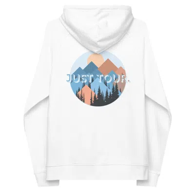 Anchor & Crew White Just Tour. Seeker Organic Cotton Raglan Hoodie - Women