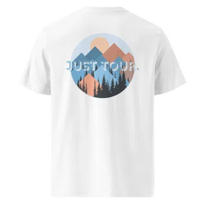 Anchor & Crew White Just Tour. Seeker Organic Cotton T-shirt - Men
