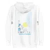 Anchor & Crew White Santorini Landmark Cotton Blend Hoodie - Men In White