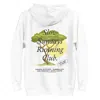 Anchor & Crew White Savannah Slow Sundays Running Club Cotton Blend Hoodie - Women In White