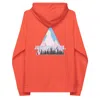 Anchor & Crew Yellow / Orange Burnt Orange Just Explore. Seeker Organic Cotton Raglan Hoodie - Men In Yellow/orange