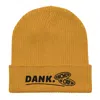 Anchor & Crew Yellow / Orange Mustard Yellow Dank Gen. Organic Cotton Embroidered Beanie - Men In Yellow/orange