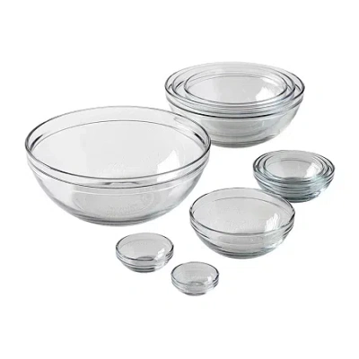 Anchor Hocking 10-pc. Glass Mixing Bowl Set In Multi
