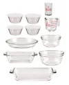 Anchor Hocking 15-pc. Oven Basics Bakeware Set In Transparent