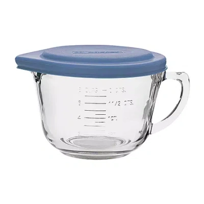 Anchor Hocking 2-qt. Glass Batter Bowl With Lid In Multi