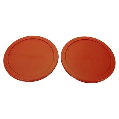 Anchor Hocking 30% Stronger Replacement Lid 2 X 7 Cup / 1.7 L / 1.75 Qt, Red, Round, Improved