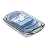 Anchor Hocking 3-pc.glass Bakeware Set In Multi